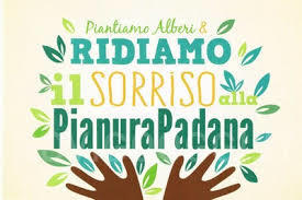 Consegna piante inziativa "Ridiamo il sorriso alla Pianura Padana"