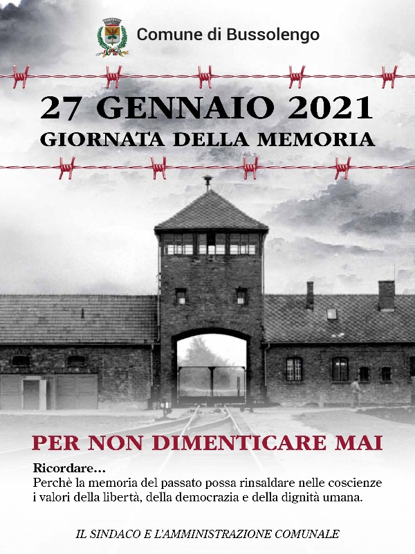 Giornata della Memoria 2021