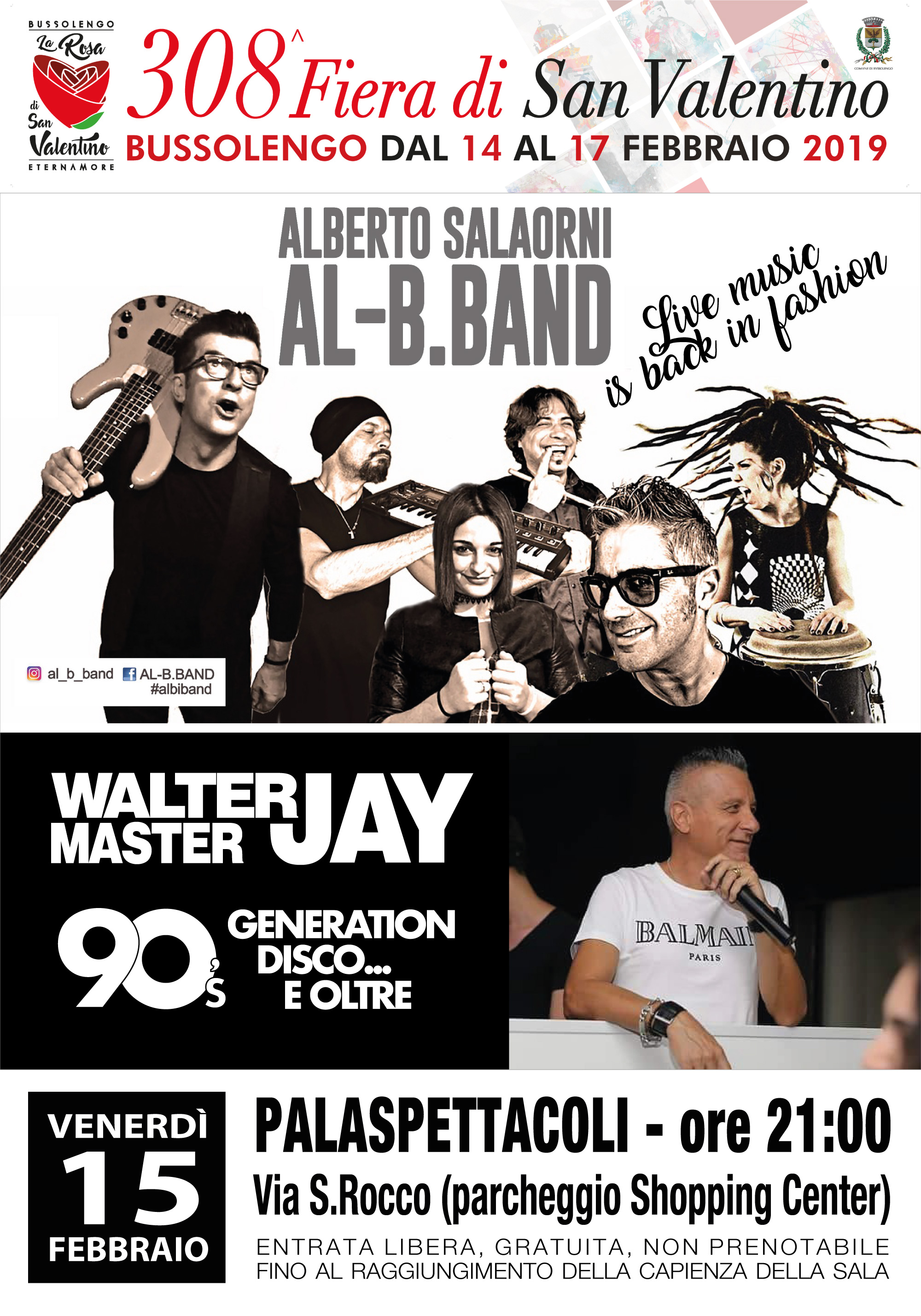 308a Fiera di San Valentino  - eventi serali