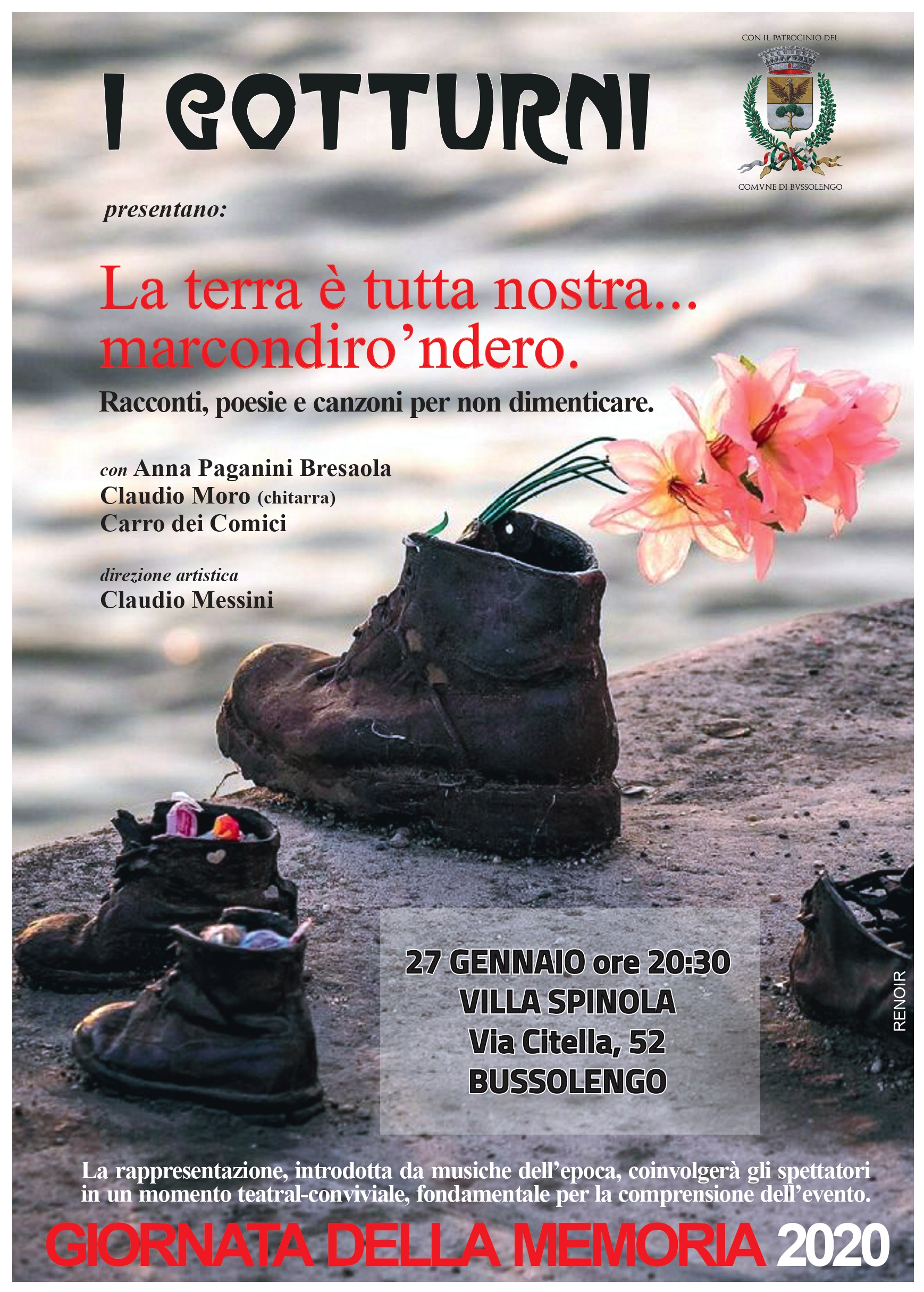 Giornata della Memoria: racconti, poesie e canzoni per non dimenticare
