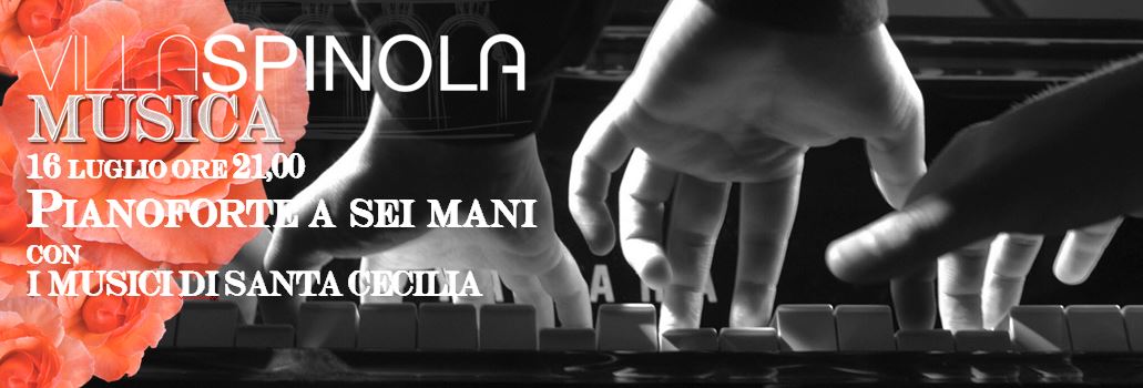  Musica a Villa Spinola – Pianoforte a sei mani
