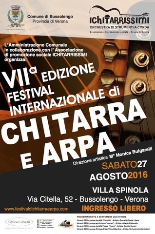 VII^ edizione Festival Internazionale di Chitarra e Arpa