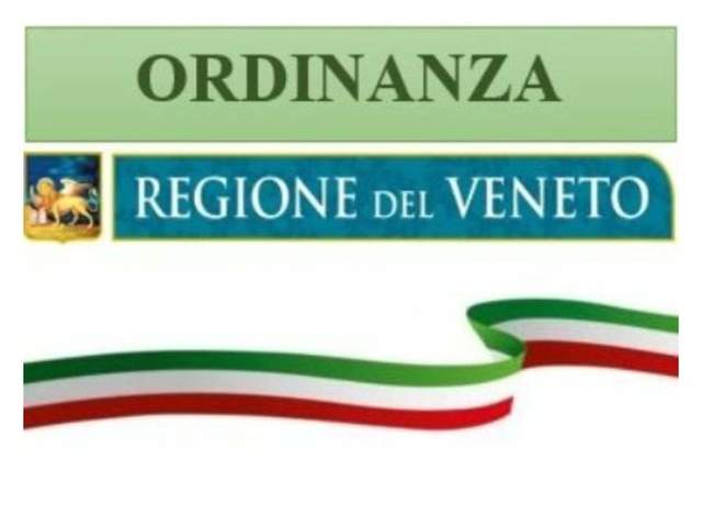 Ordinanza della Regione Veneto in vigore dal 14 novembre